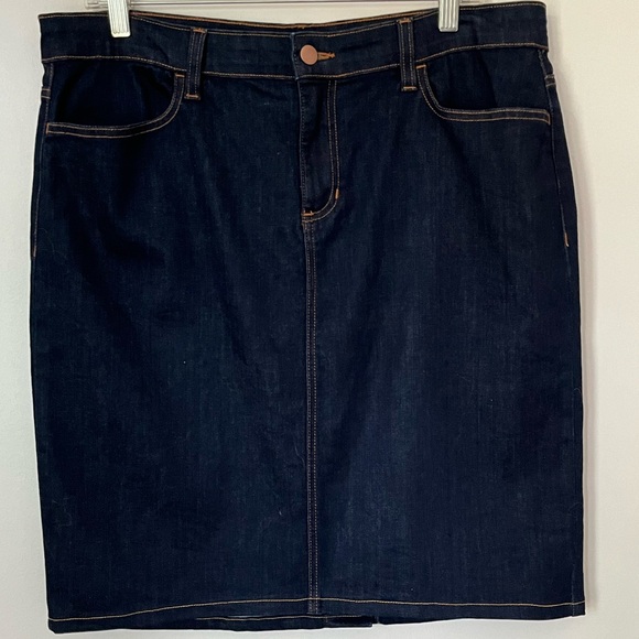 Eileen Fisher Denim Skirt - Picture 4 of 8